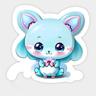 Breezy Bluebelle - The Adorable Air Sprite Sticker